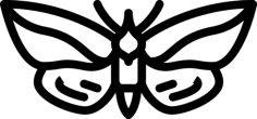 Leaf Butterfly Sketch Svg Vector, Free Vectors File